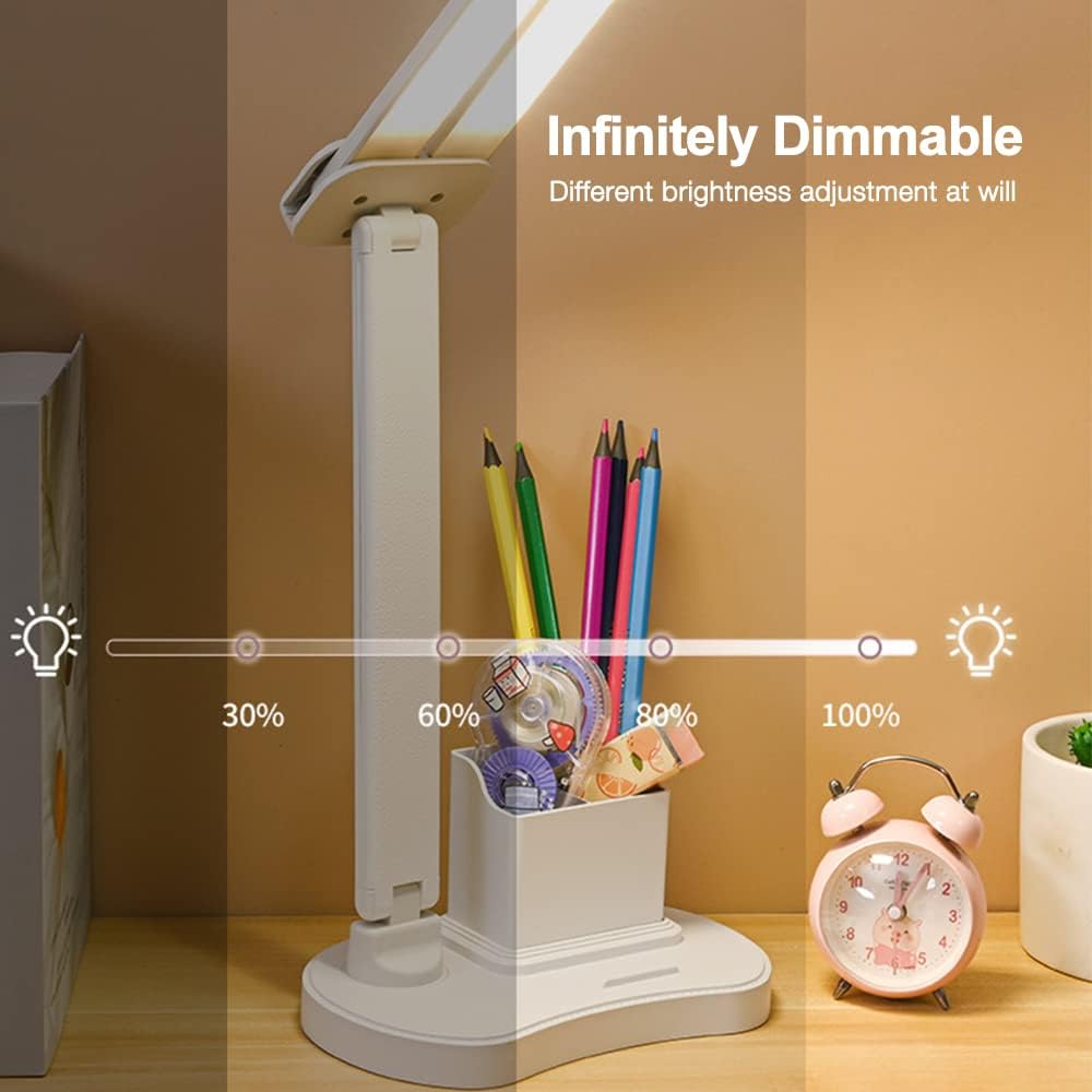 Dynamic Dual-Head Lighting LED desk lamp
