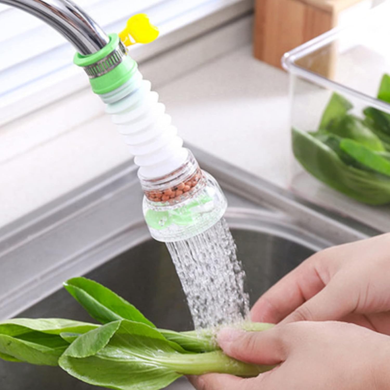 360 Adjustable Kitchen Sink Faucet - 2 Pcs