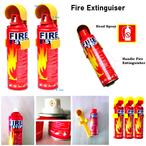 Fire Stop Extinguisher Spray 500 Ml