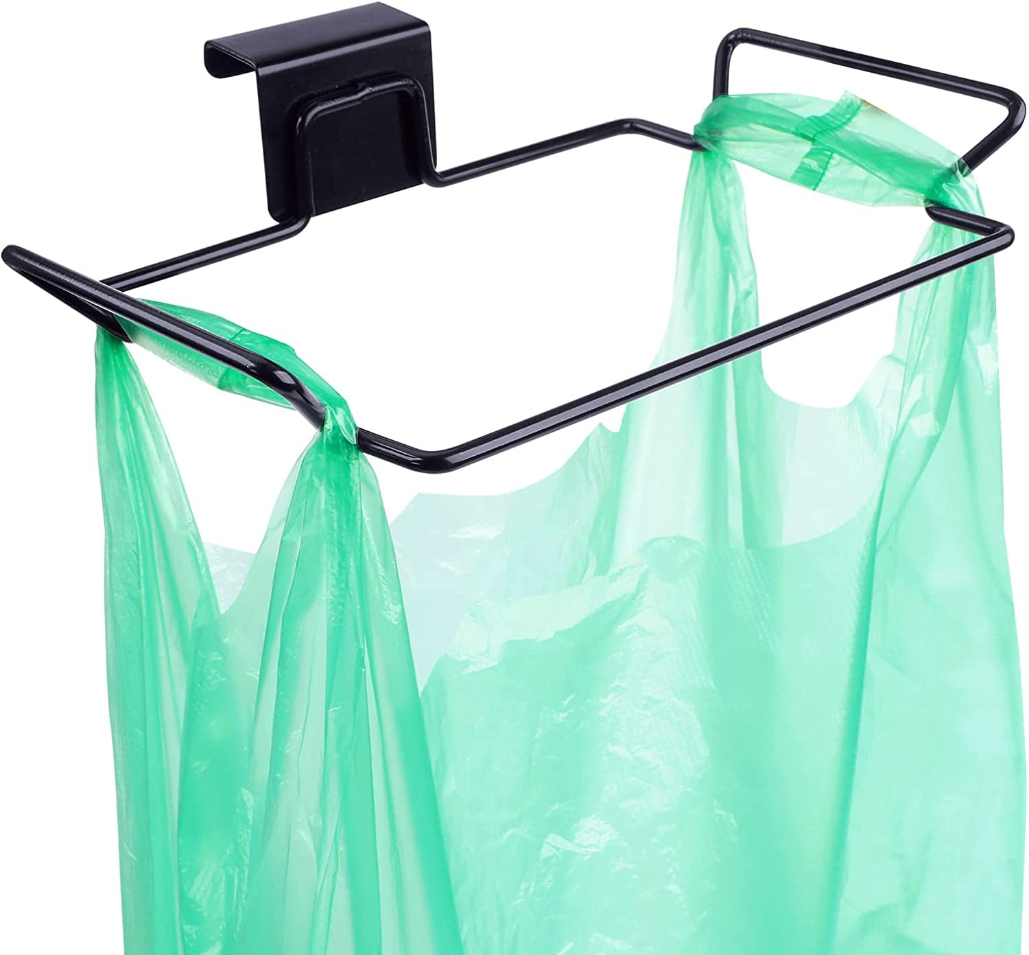 Hanging Trash Bag Holder – Attachable Cabinet Garbage Bag Stand (No Drilling Required)