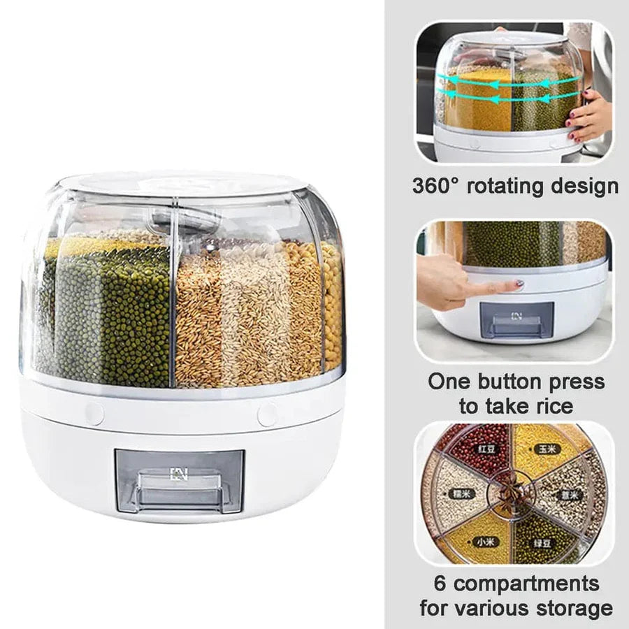 Rotary Precision Grain & Rice Dispenser
